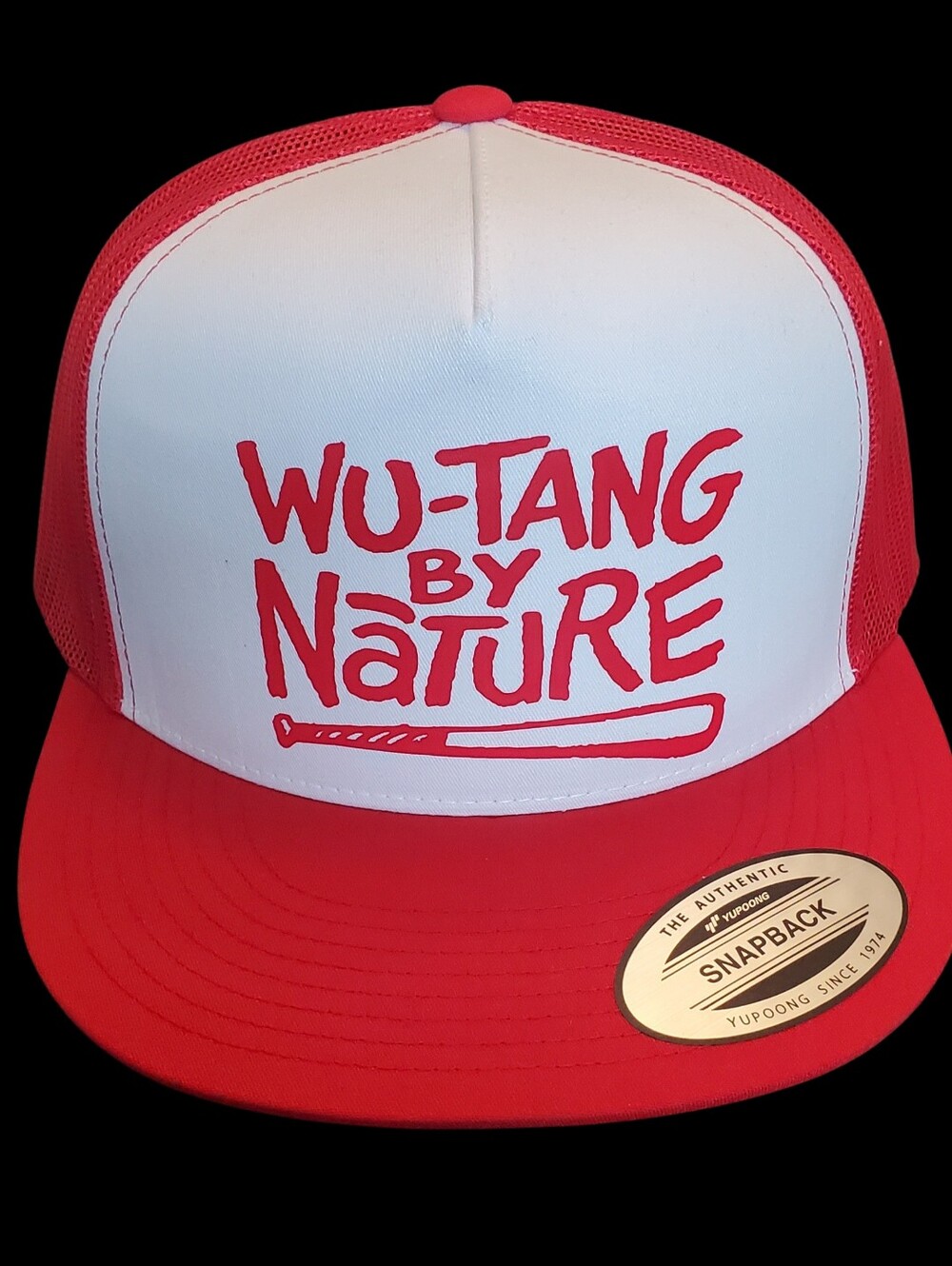 Wu-Tang By Nature Red & White Snapback Hat!